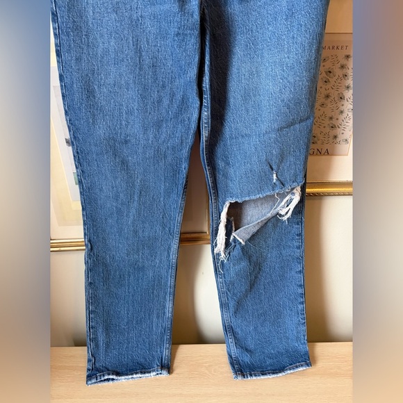 Abercrombie & Fitch The 90s Straight Ultra High Rise Jeans Curve Love 2 - Picture 6 of 6